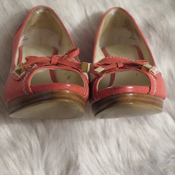 NINE WEST 'Dasher' pink peep toe pumps - Picture 7 of 10